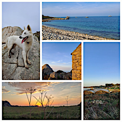 Eyla und Xora in der Bretagne